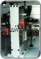 W80mm Edge Banding Trimmer Machine , 15m/Min Kitchen Cabinet Making Machine